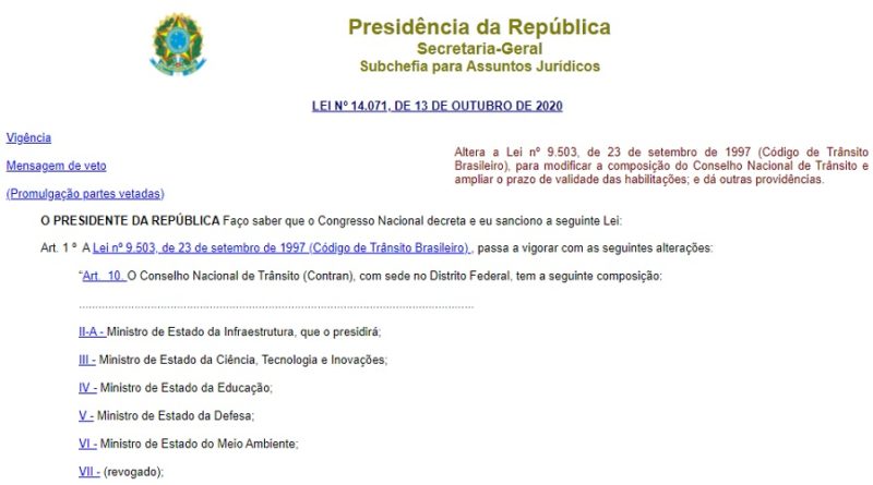 Código de Trânsito Brasileiro 2023: CTB: Lei nº 9.503, de 23 de setembro de  1997